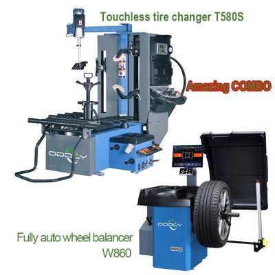 Automatic Tire Changer and Wheel Balancer Combo for Sale