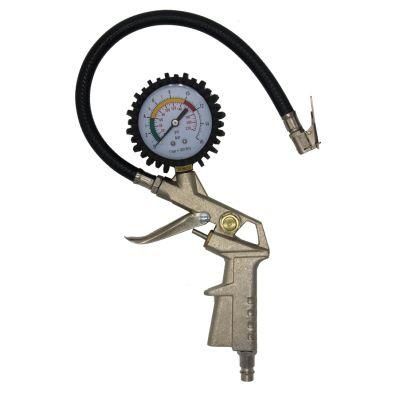 Auto Parts Tire Pressure Gauge Inflation Gun with Gauge