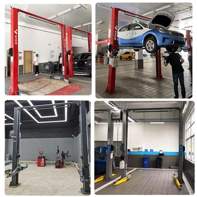 Vico Garage Hoist Car Lift Asymmetric Auto Repair Equipment