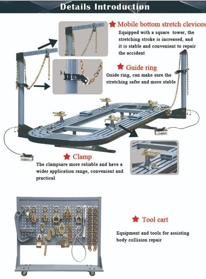 Auto Body Frame Machine / Car Frame Straightening Bench