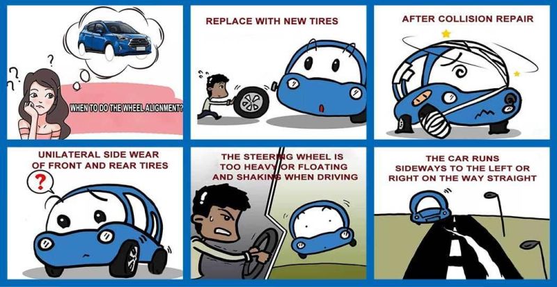 Portable Machine Wheel Alignment with Sensors