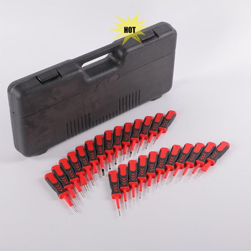 Viktec 25 PCS Connector Release Tool Automotive Wire Terminal Pin Removal Tool Terminal Set