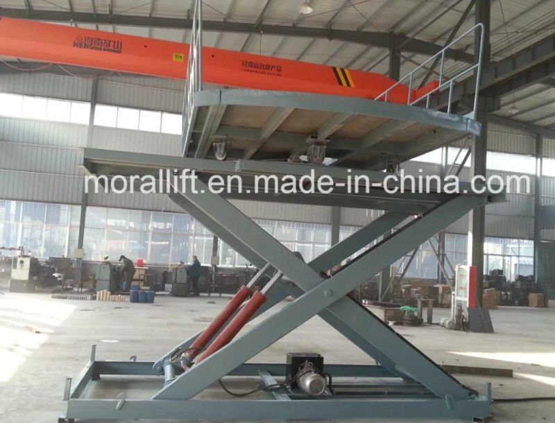 Hydraulic Scissor Car Lift Auto Lifter with Rotating