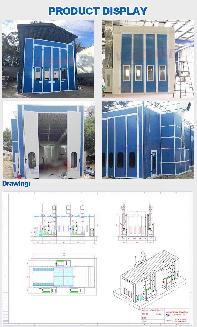 Wld15000 Hot Truck Bus Paint Oven with Ce