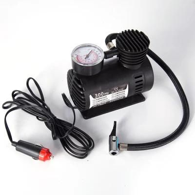 12V Miniature Locomotive Inflator Portable Tire Pump for Vehicle