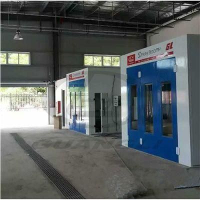 Factory Price Auto Car Paint Booth with Riello Burner