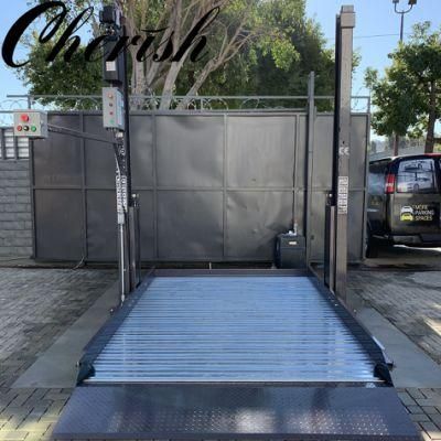 Automatic Shared Column 2 Layers Car Parking Lift with CE