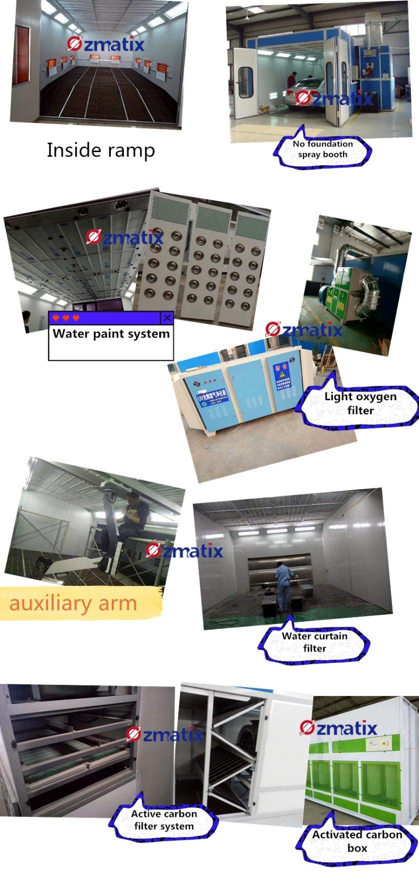 Auto Paint Room Automotive Car Spray Booth Car Body Painting Machine Spray Booth Paint Room