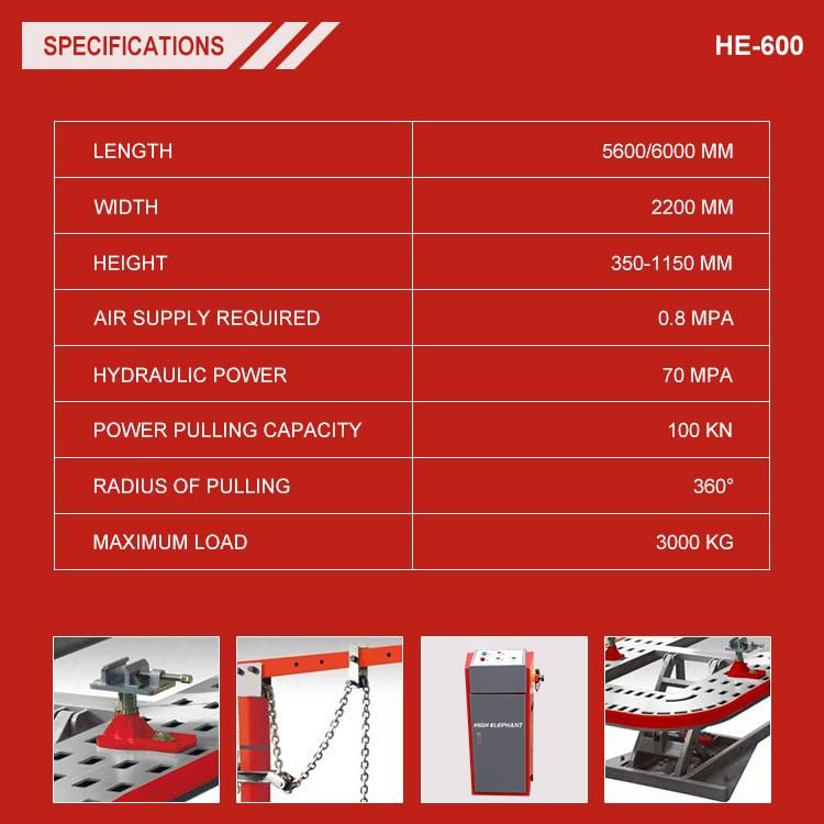 Garage Equipment/Auto Car Body Repair Equipment/Car Bench/Car Body Aligner/Auto Bench/Auto Body Repair Machine/Auto Repair Equipment