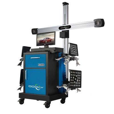 Precise 3D Wheel Alignment with Cabinet