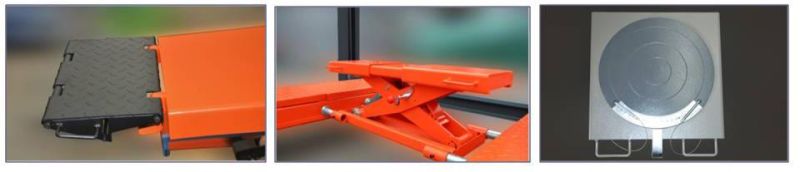 Hydraulic Four Post Auto Vehicle Car Lift for Alignment