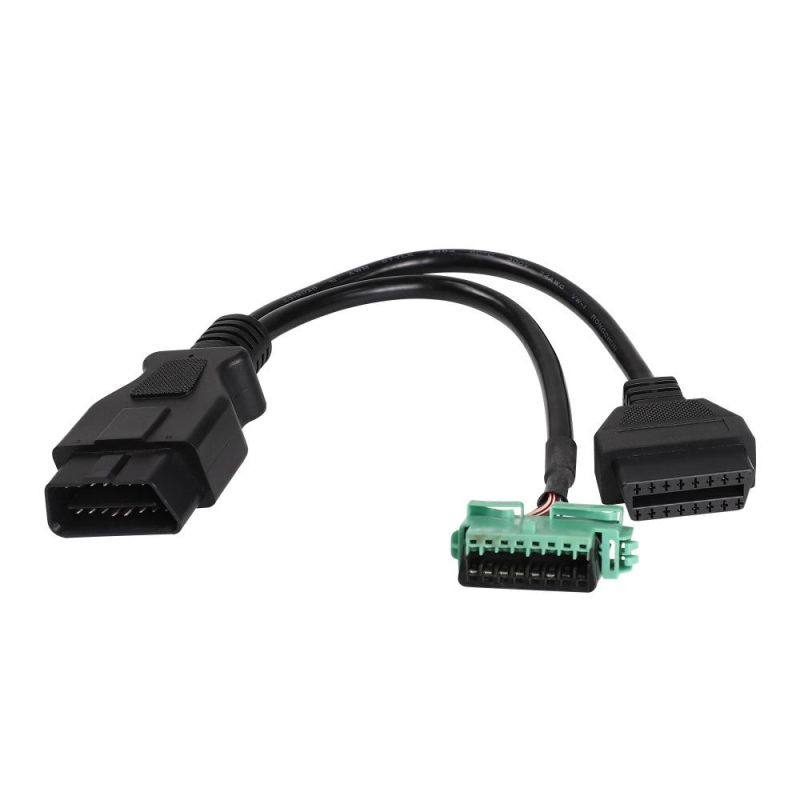 Obdii-16pin Male to Female Y Cable