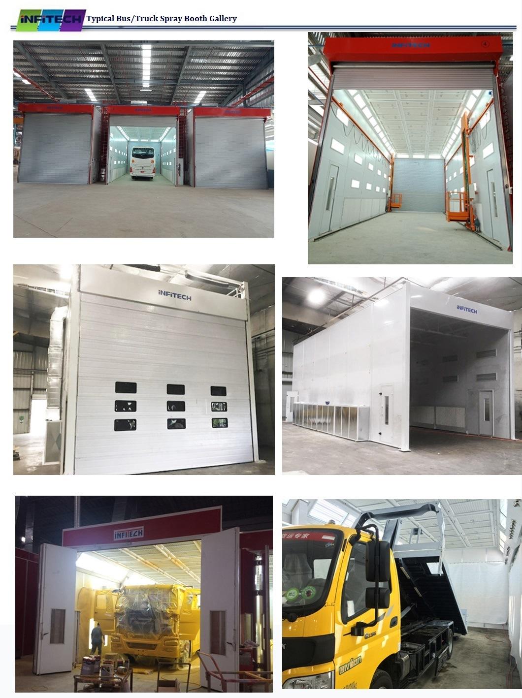 Large Size Industrial Spraying and Drying Booth for Heavy Vehicles