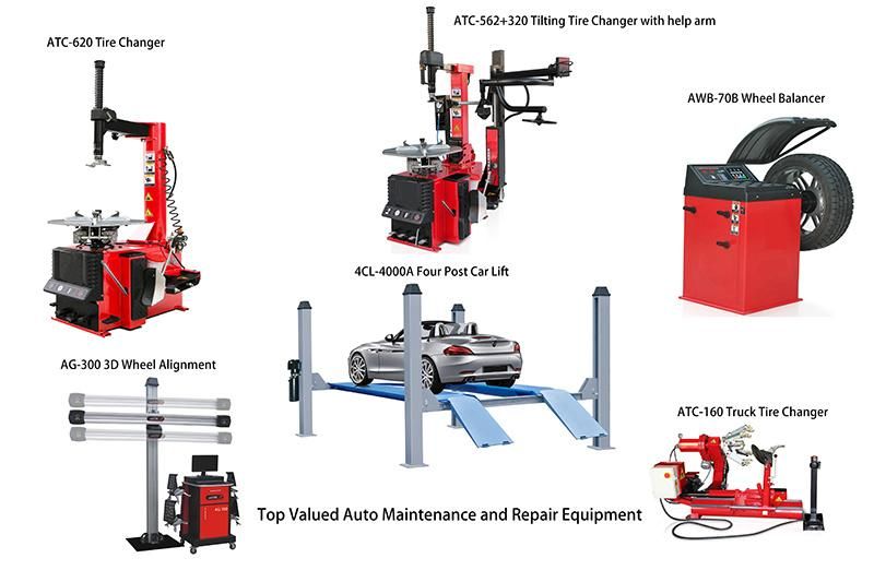 Car Wheel Aligner Auto Garage Equipment with 3D Camera