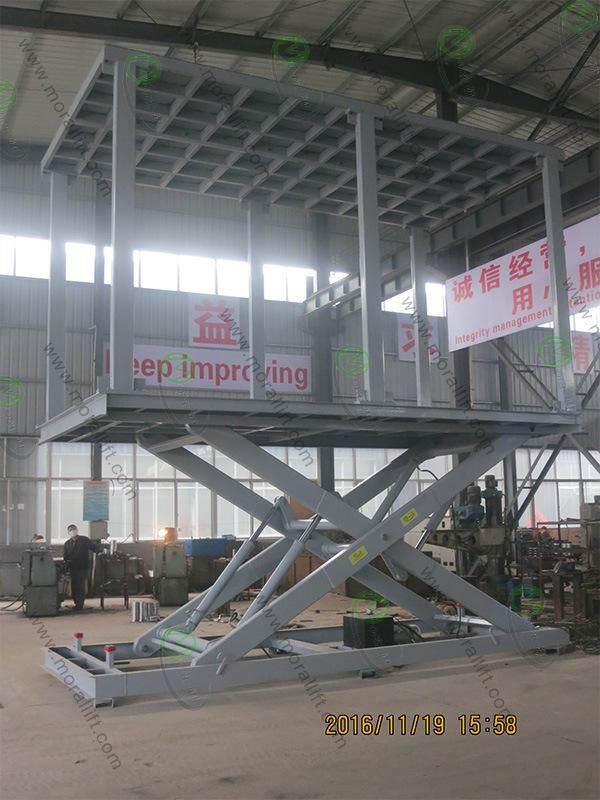 China Hydraulic Vertical Scissor Lift Auto Lift(SJG)