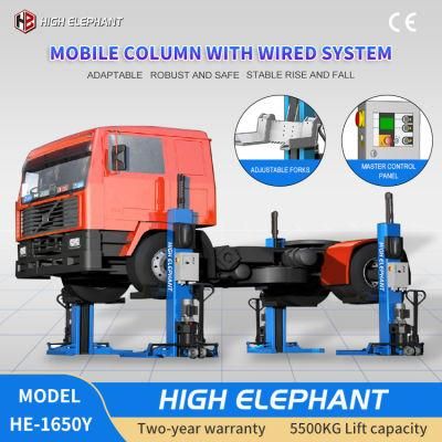 Manual Safety Lock Release Factory Direct Supplier Single Column Mobile Lift