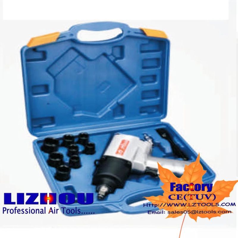 LIZHOU Tool Air Hammer Tool Air Impact Wrench Pneumatic Wrench Pneumatic Tool Car Repairing Tool Pneumatic Impact Wrench  LZ-268 1/2" 850N. m