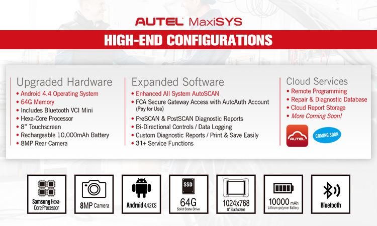 New Arrival Autel Maxisys Ms906s Replace Autel Maxisys Ms906 Autel Maxisys Ms906bt Scan Tool Diagnostic Scanner