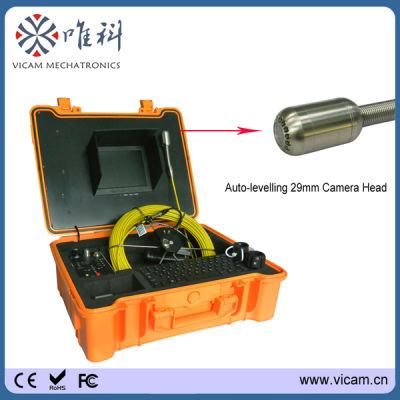 Underwater Water for Pipe Sewer Dain Inspection Camera with Meter Counter Device V8-1288kc