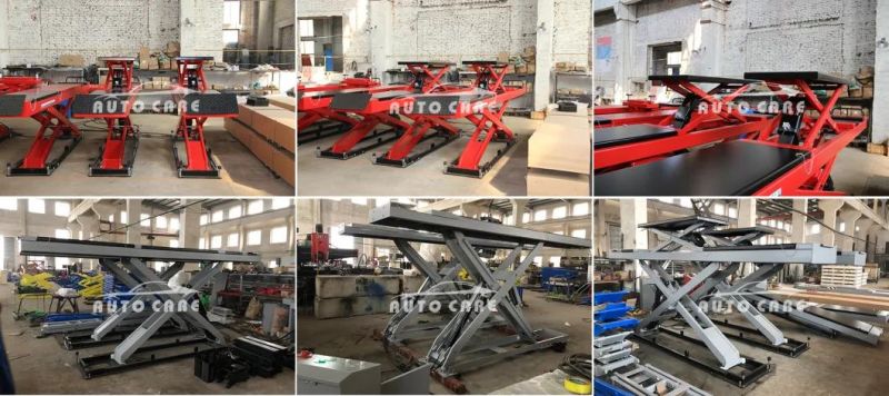 Inground Platform Auto Scissor Lift for Wheel Alignment