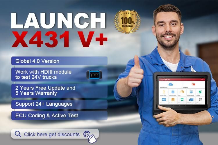 2022 Launch X431 V+ PRO 4.0 - Professional Diagnostic Tool Vehicle Diagnostic Machine for All Cars