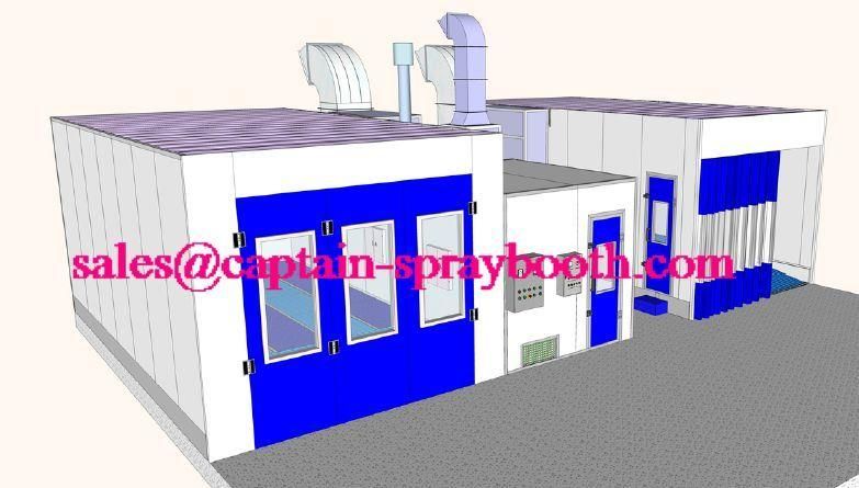 Economy Spray Booth Paint Booth Car Spray Room Auto Baking Booth Cpye9275 Original Factory Produce