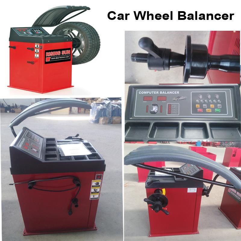 Auto Garage Equipment Tire Balancing Machine with Ce