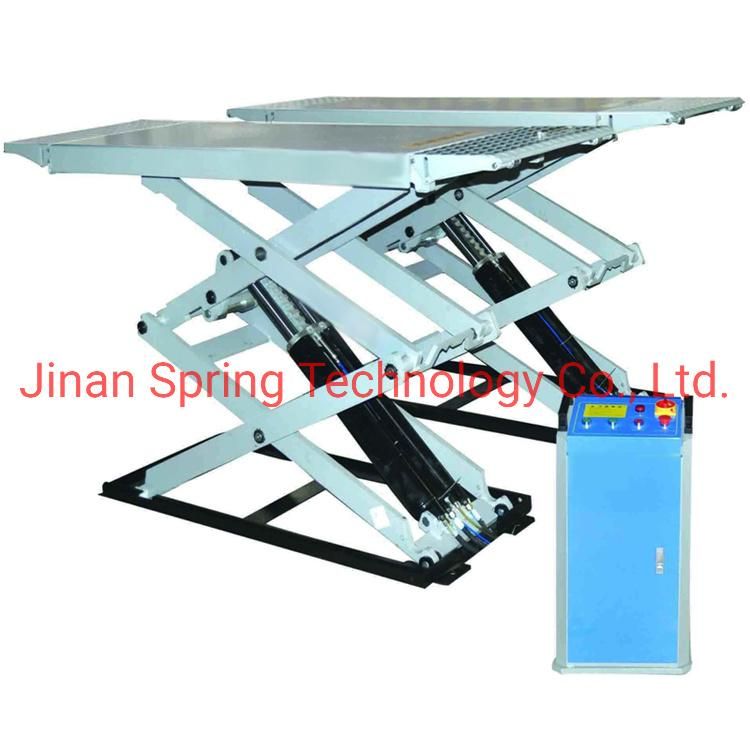 Ultra Thin Scissor Car Lift with 3t Load and 1900mm Height Sp-CB3000