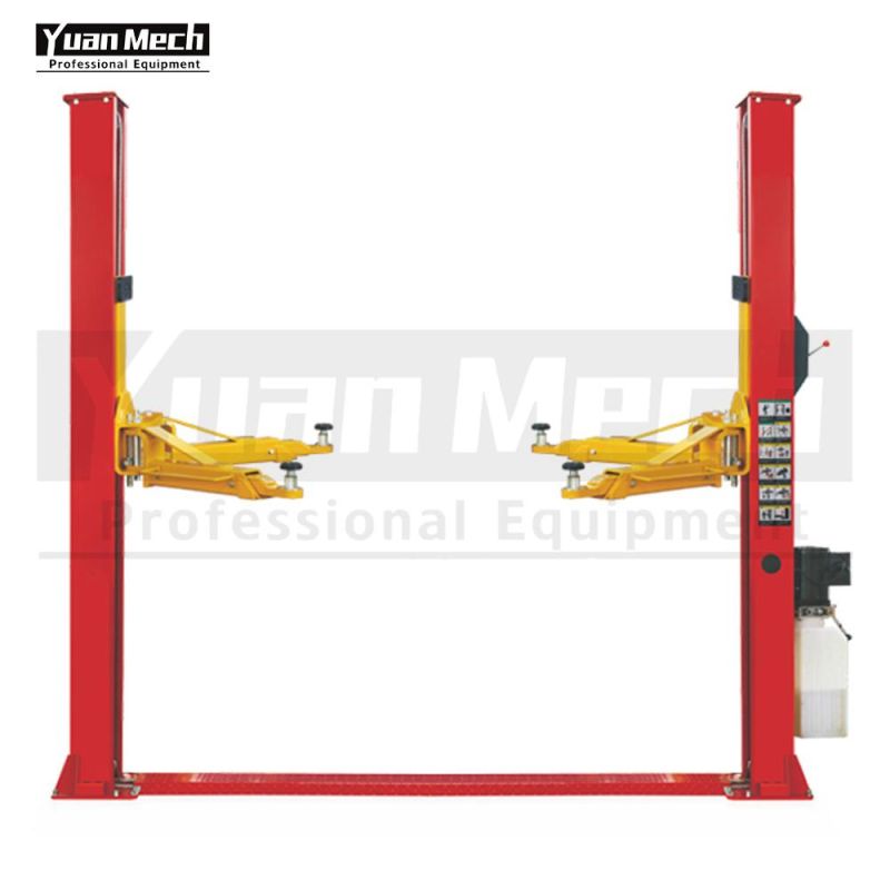 Hydraulic Aoto Two Post Car Hoist Lift Car Lifting Equipment