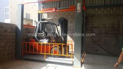 4 Post Platform Four Post Vehicle Elevator Hydraulic Car Lift