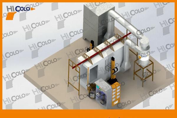 Fast Color Change System Powder Feed Centers