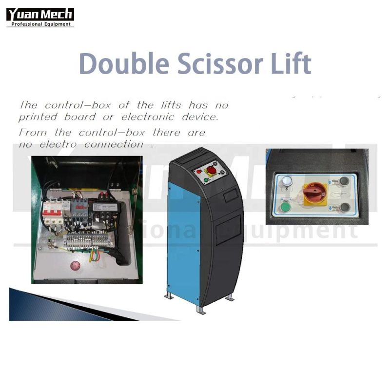 Double Scissors Lift with Safety Devise