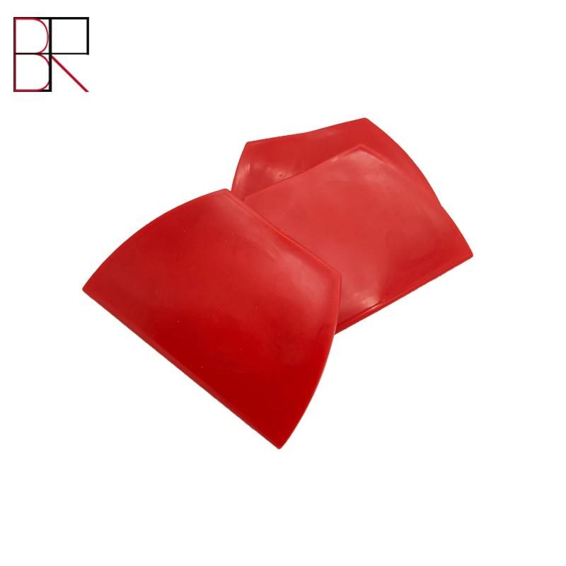 2020 Hot Sale Plastic Putty Knife Red Ladder-Shaped Putty Spatula