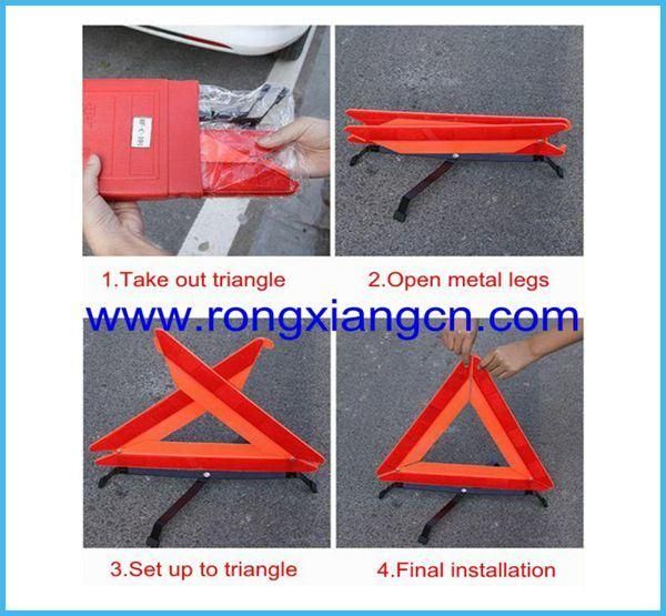 Reflective Safety Warning Triangle for Sale