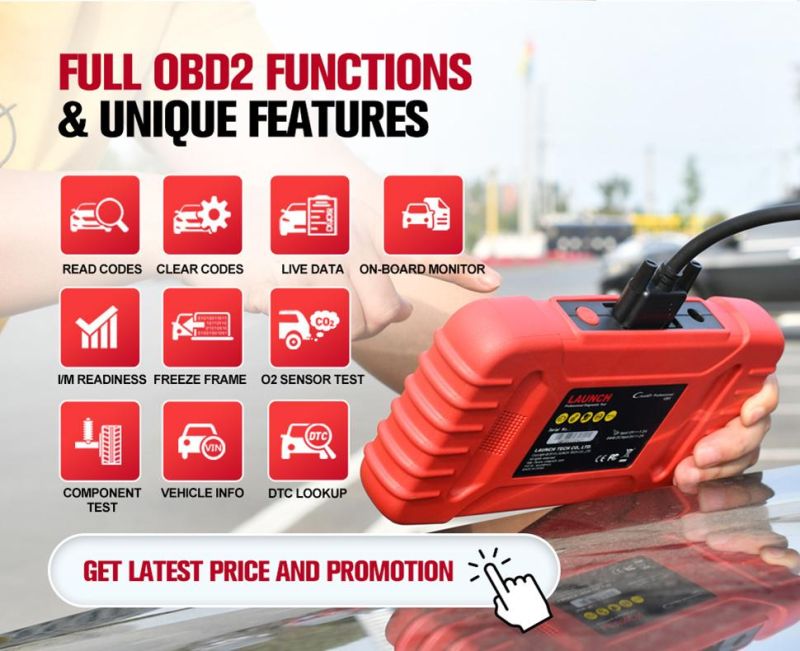 Launch Crp129X OBD2 Scan Tool Android Based OBD2 Scanner 4 System Diagnoses Oil Sas Epb TPMS Reset Creader Obdii Code Reader