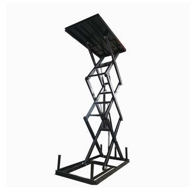 Custom Goods Car Garage Equipment Stationary Electric Platform Scissor Lift