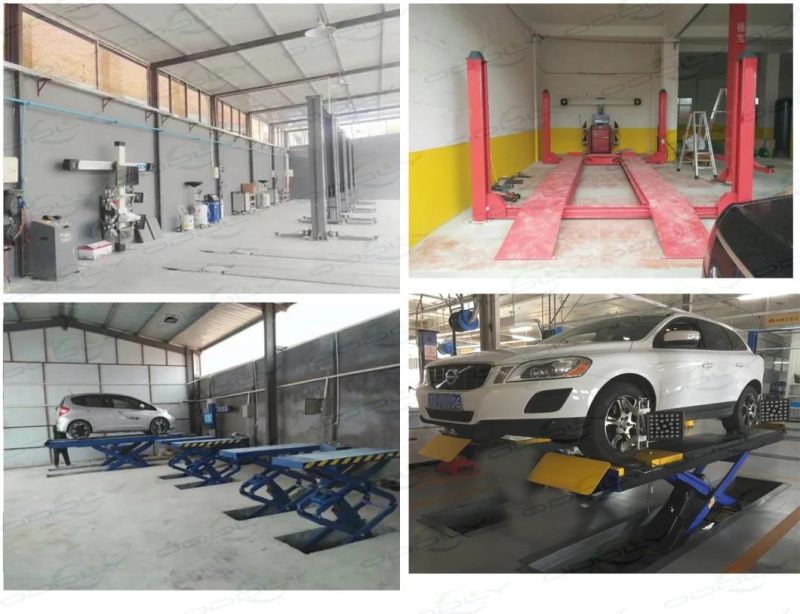 Auto Scissor Lifting Equipment for Car Repair Workshop