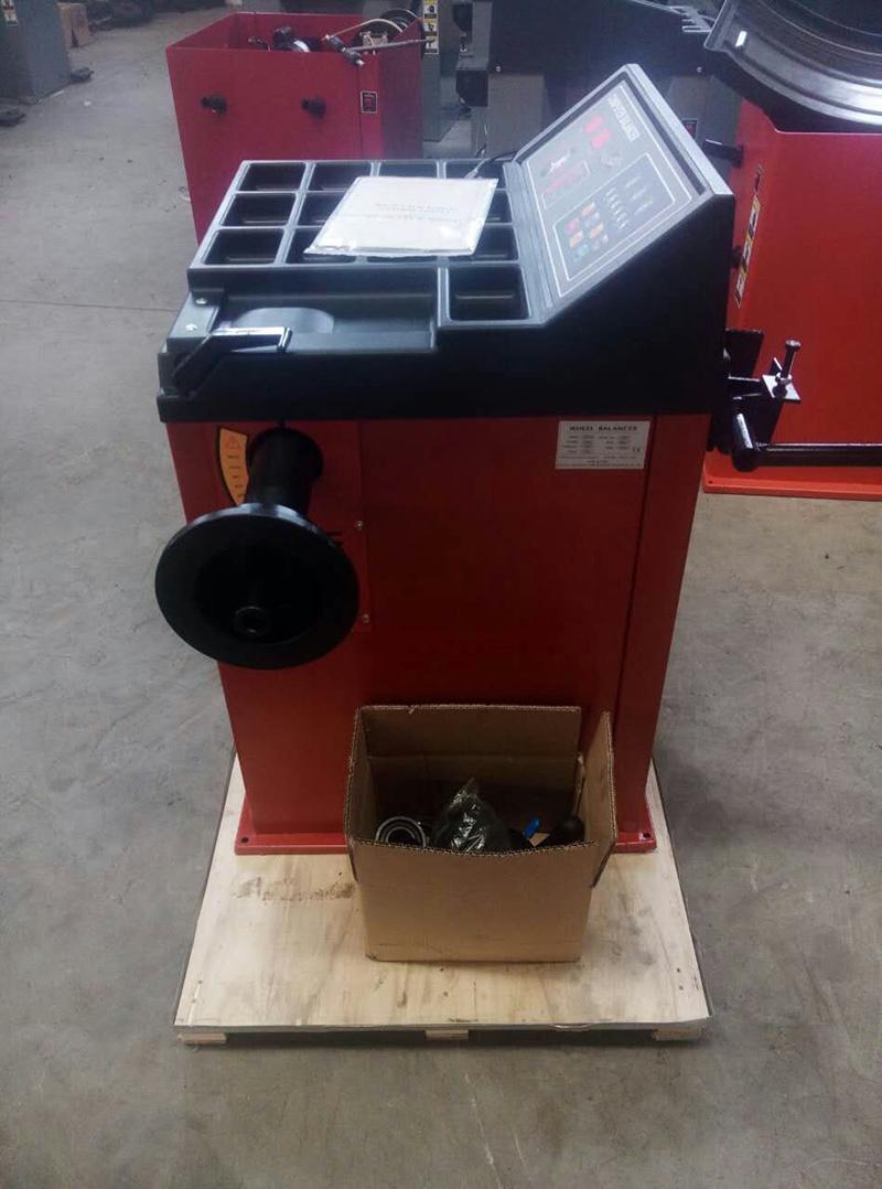 China Factory Supply Semi Automatic Tyre Service Machine for Wheel Balancer