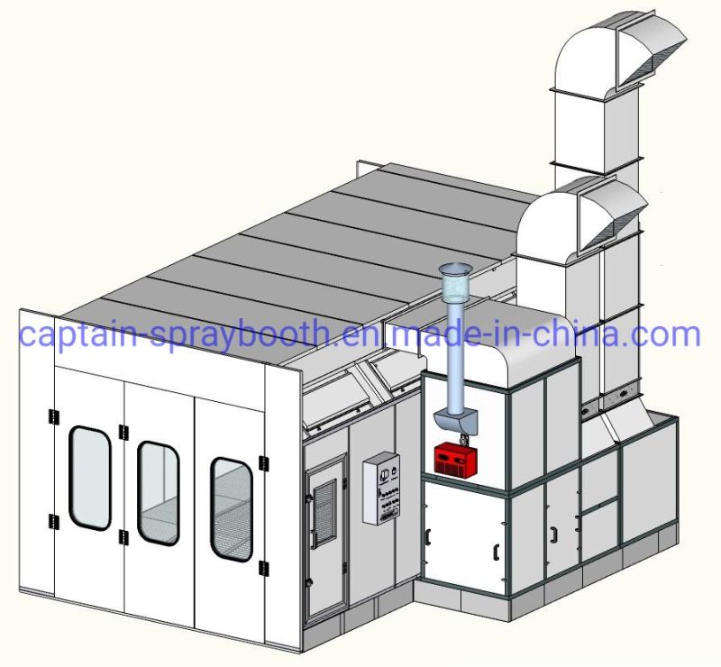 Australia Standard Build-in Ramp Spray Booth / Paint Booth