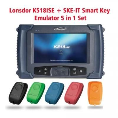 Lonsdor K518ISE Programmer Plus Ske-It Smart Key Emulator 5 in 1 Set Full Package Get 2PCS Free Lonsdor FT01 Series Toyota Smart Key