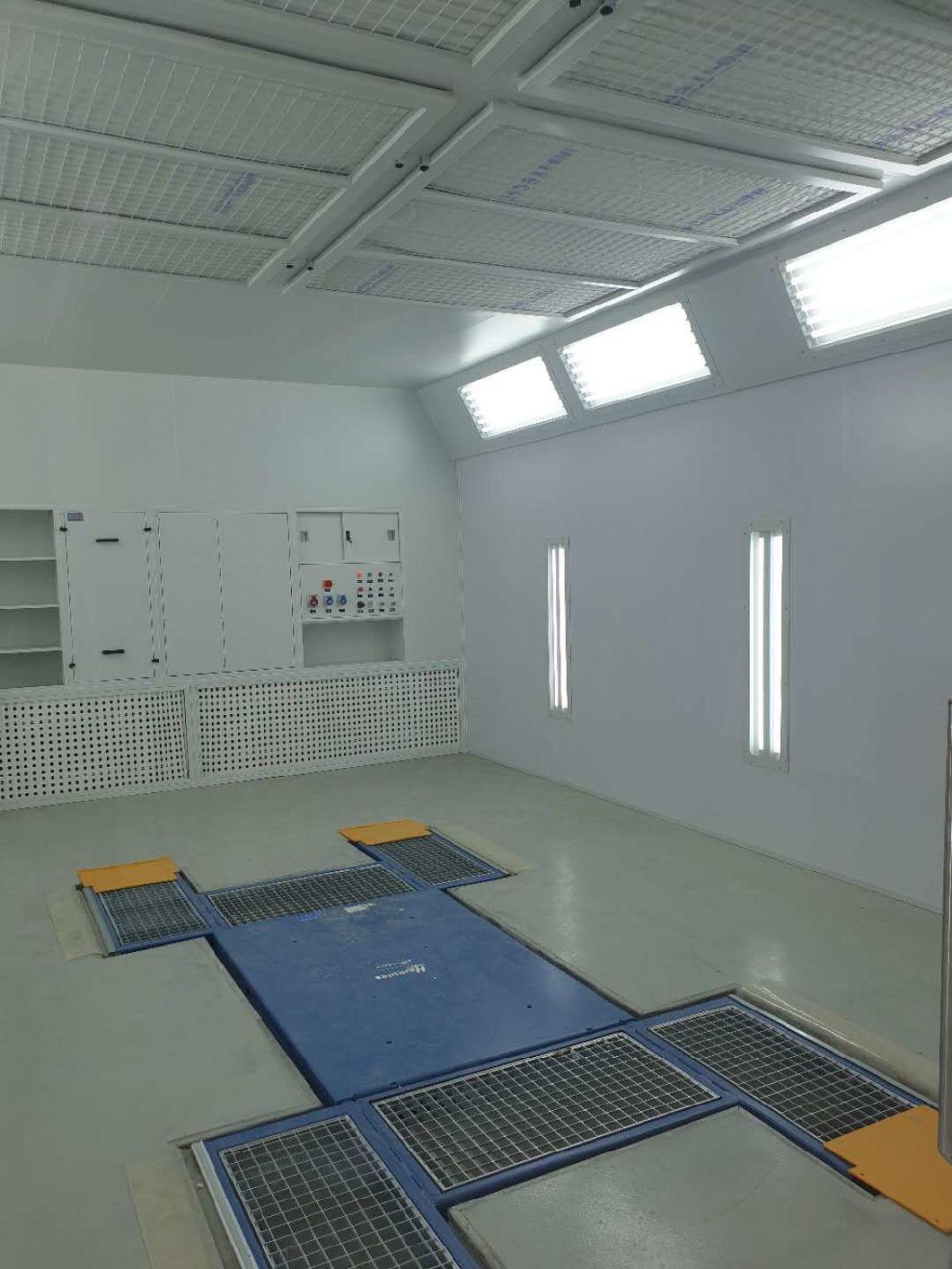 Europe Style Paint Booth High Quality Full Down Draft Spray Booth for Sale