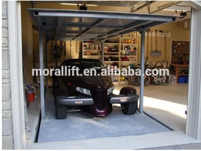 High-Quality Invisible Underground Car Parking System for Private House