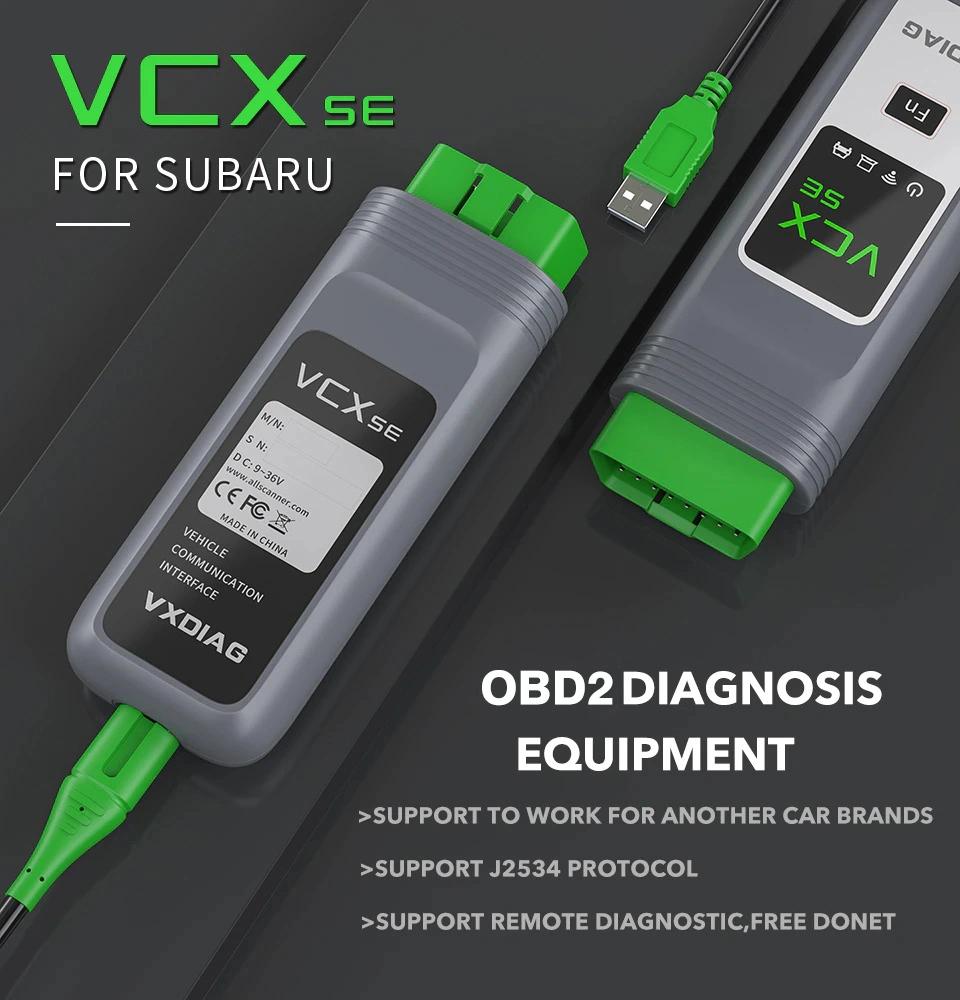 2022 New Vxdiag Vcx Se for Subaru OBD2 Diagnostic Tool with 2022.1 Ssm3 Ssm4 Software Support WiFi