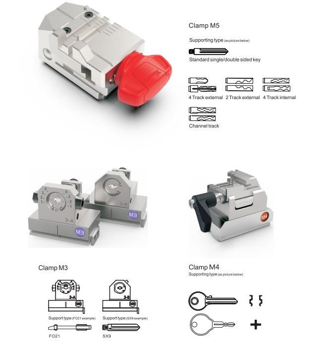 Xhorse Dolphin II XP-005L Automatic Portable Key Cutting Machine with Adjustable Screen and Built-in Battery