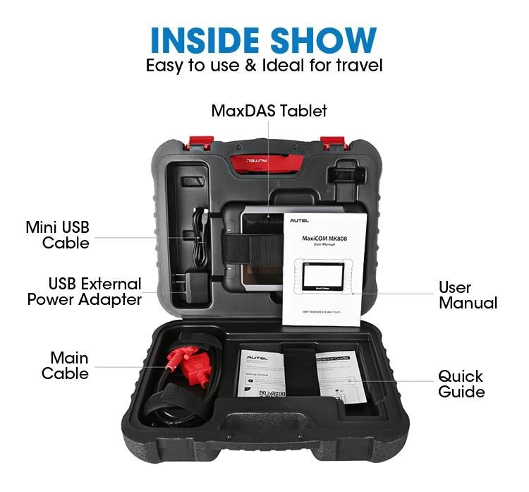 The Autel Maxicom Mk808 Diagnostic Tools Autel Maxicom Car Scanner Machine