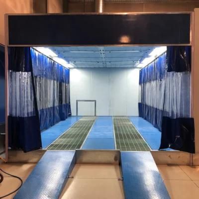 Blue High Quality Car Spray Booth for Sale Made in China