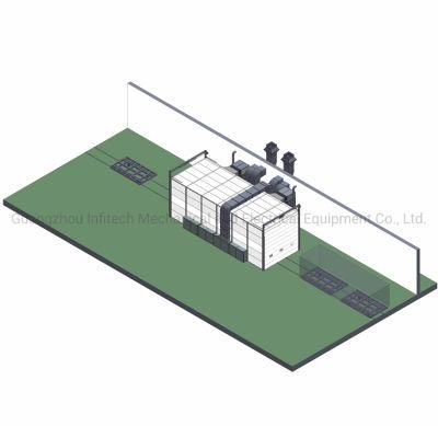 Gas Heating Spraying Paint Booth for Heavy Equipment