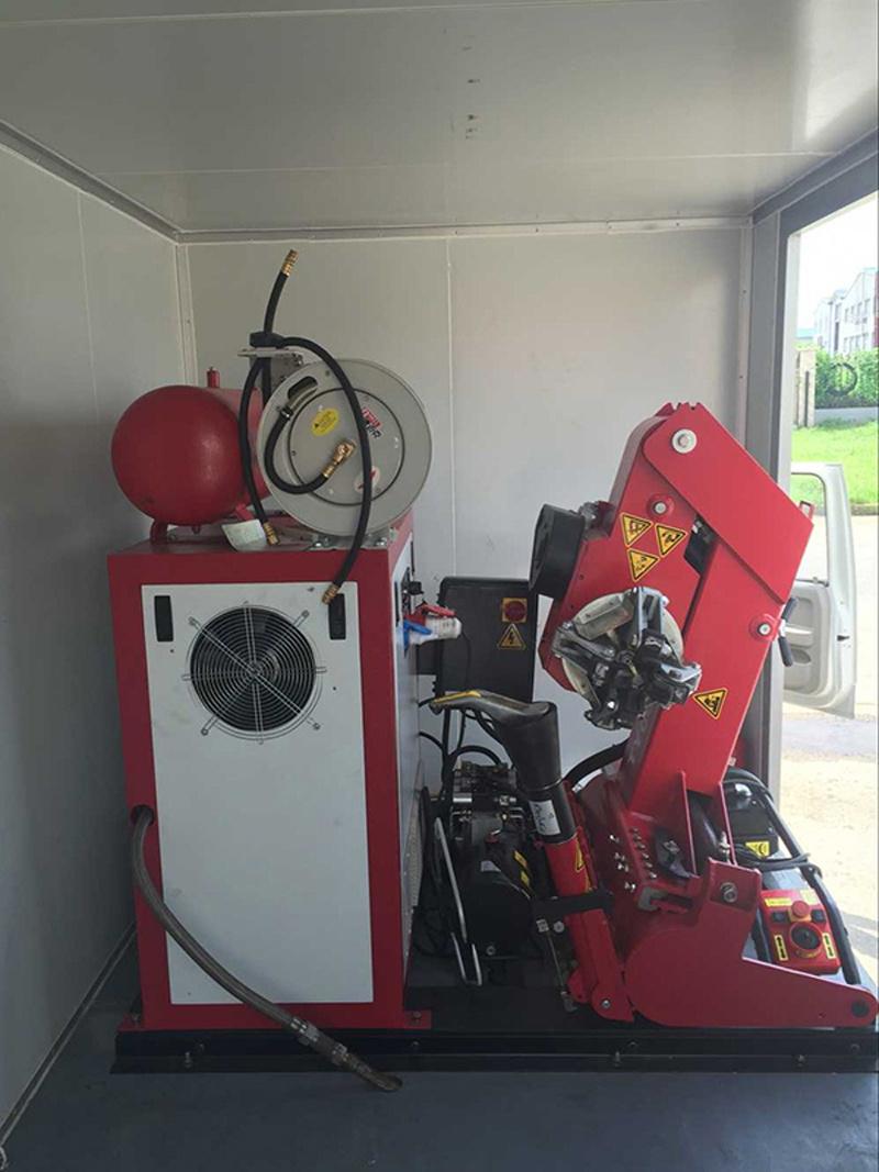 Truck Repair Equipment Mobile Tire Disassembly Machine for Changer