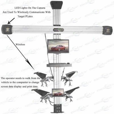 3D Wheel Aligner with CE with PRO32 PRO42 Software