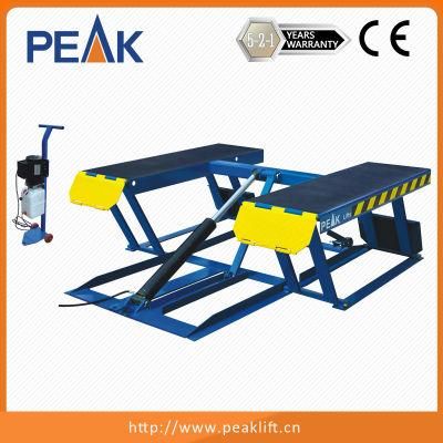 Lightweight Vehicle Scissors Lift with Low-Rise Design